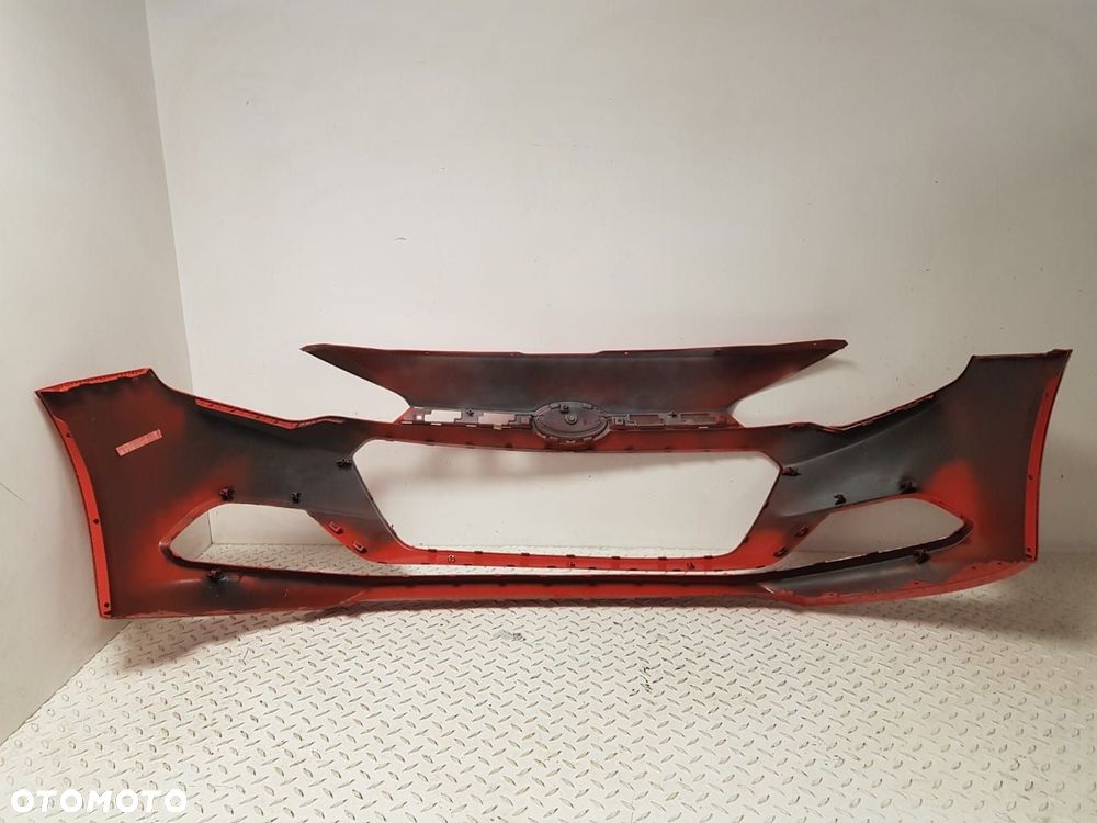 FABRYCZNIE NOWY ORYGINALNY ZDERZAK PRZEDNI PRZÓD HYUNDAI I20 II 2 12-18 CZERWONY 86511-C8000 - 6