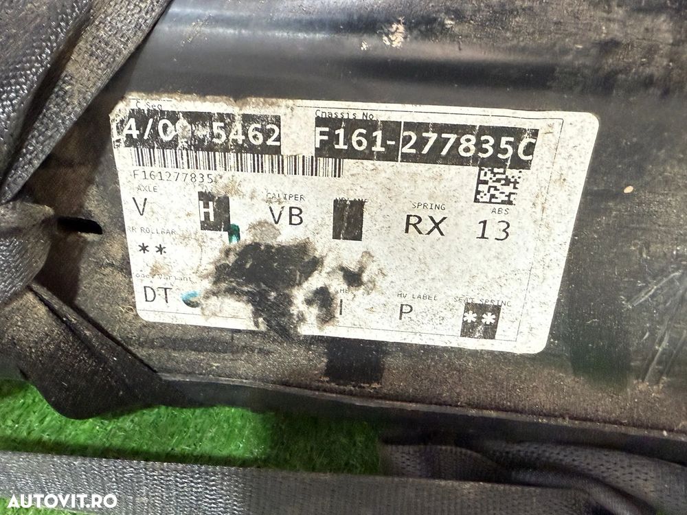 PUNTE SPATE + AMORTIZOR - STANGA DREAPTA / ETRIER ELECTRIC - DREAPTA STANGA / DISCURI  NISSAN JUKE HYBRID 1.6 BENZINA 2023 COD OEM 440002496R F161-277835C 440102370R 2022-2024 - 5