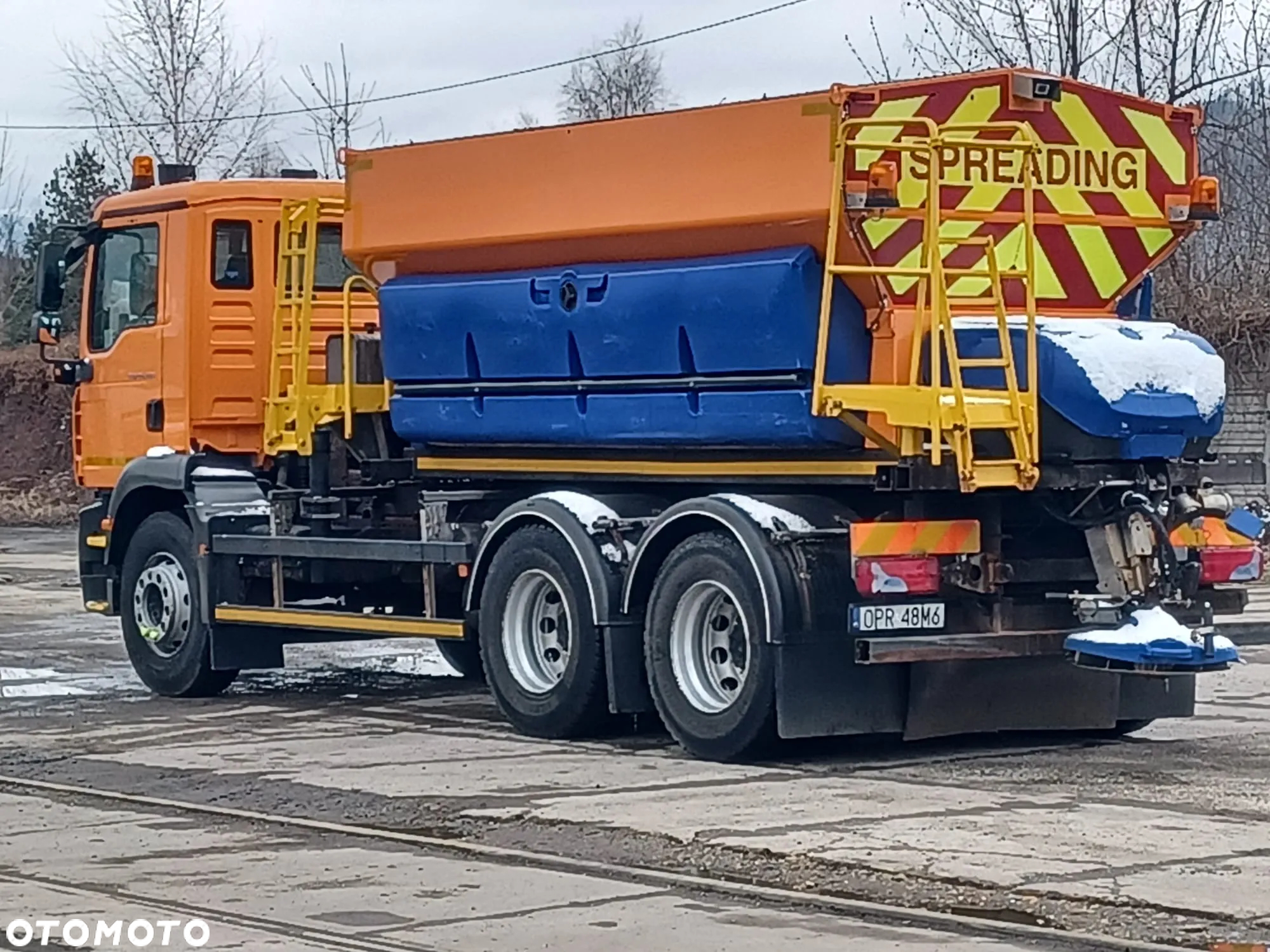 MAN TGM + Piaskarka Schmidt Stratos - 5