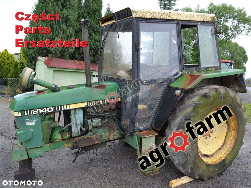 John Deere 2140 części, skrzynia biegów, silnik - 1