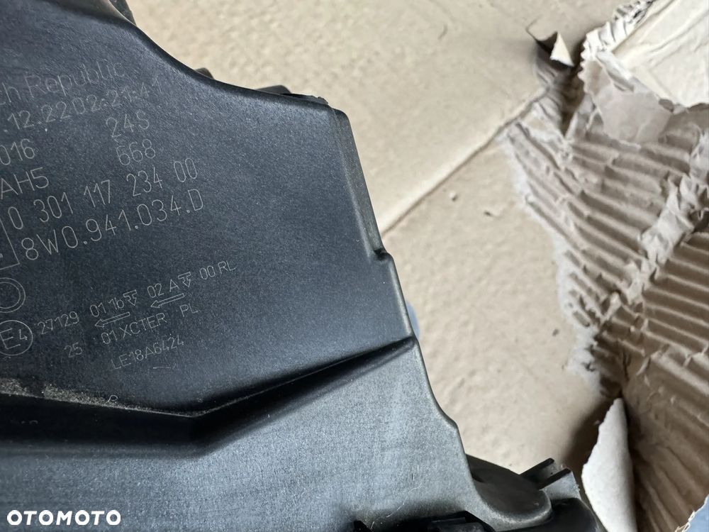 Audi A4 B9 Lift reflektor full led prawy, lewy 8W0941033D, 8W0941034D - 4