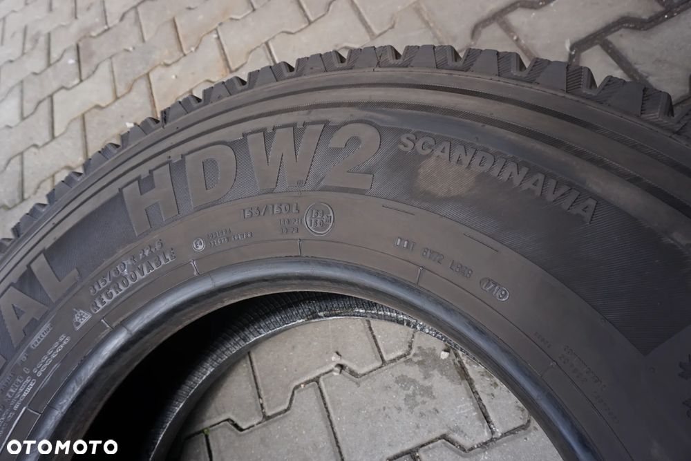 4x Continental HDW2 Scandinavia 315/80R22,5 156/150L R5 - 9