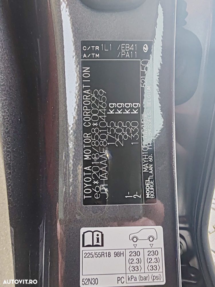 Lexus LBX 1.5 HEV 4x2 CVT Elegant - 19