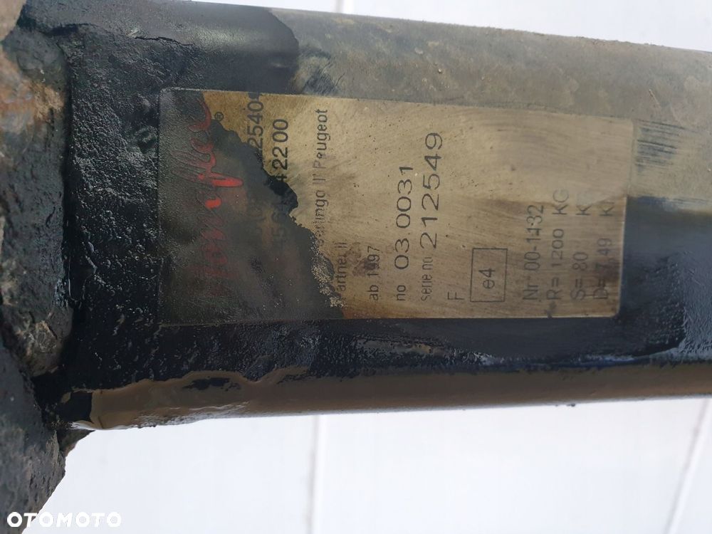 HAK HOLOWNICZY BERLINGO I LIFT - 2