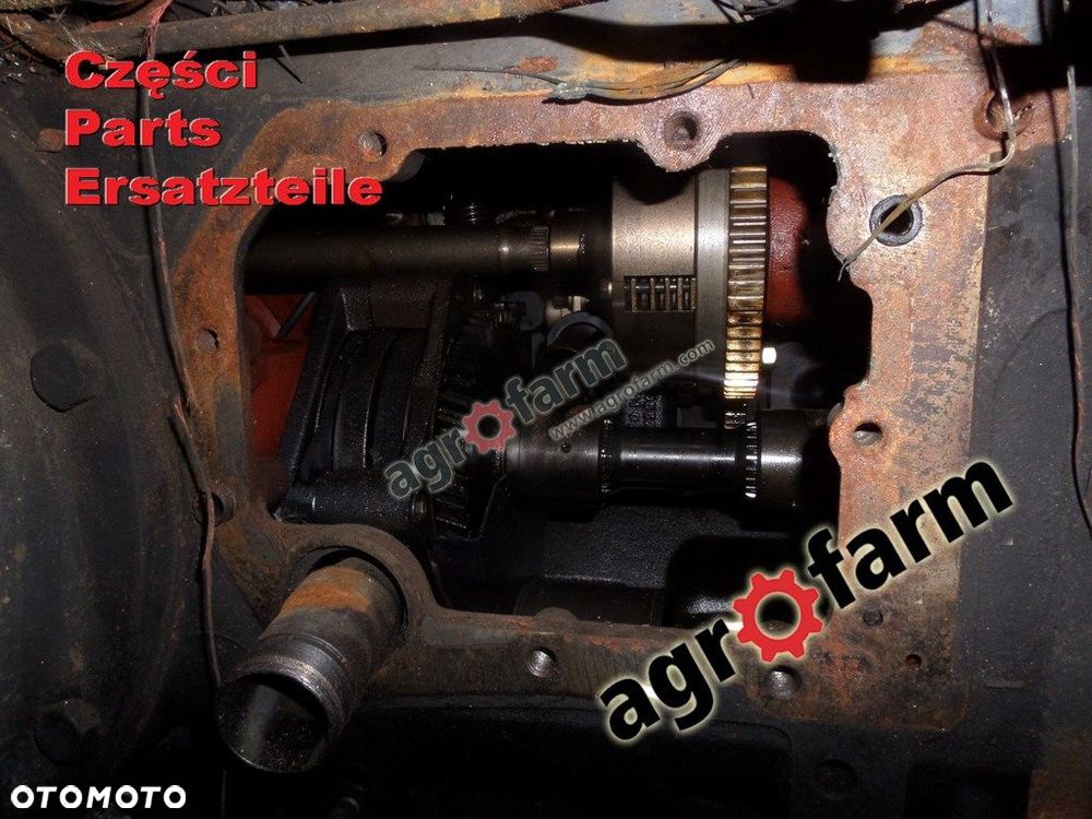 Massey Ferguson 5470 części, skrzynia biegów, oś - 3