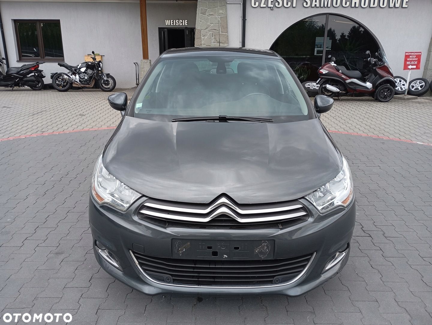 CITROEN C4 B7 II 2 ZDERZAK PRZÓD PDC MASKA BŁOTNIK LAMPA PAS CHŁODNICE KTP - 1