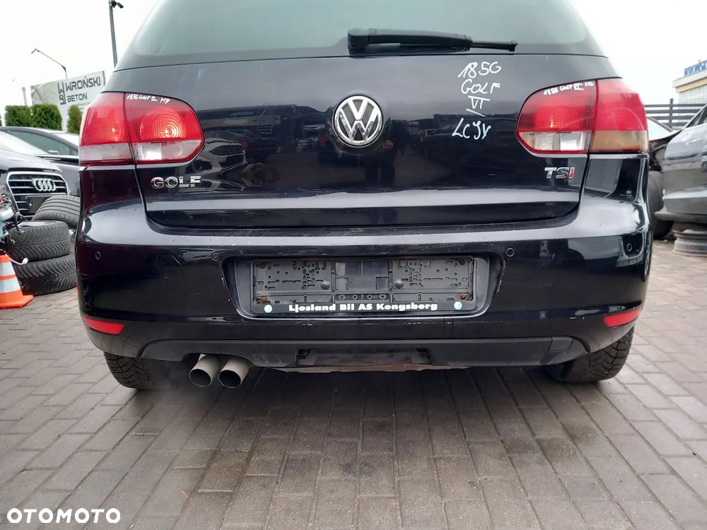 VW GOLF VI ZDERZAK TYLNY TYŁ HB KOLOR: LC9X - 1