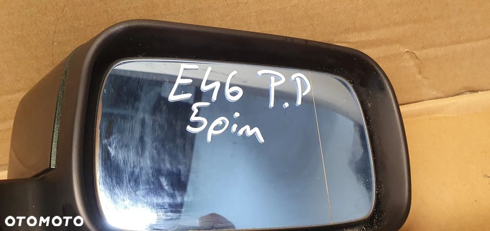 Lusterko zewnętrzne prawe BMW 3 E46 5 PIN 386/6 - 7