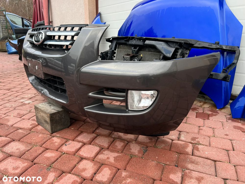 PRZÓD KOMPLETNY ZDERZAK PAS MASKA BŁOTNIK KIA SPORTAGE 2 II 04-08 K6 - 4