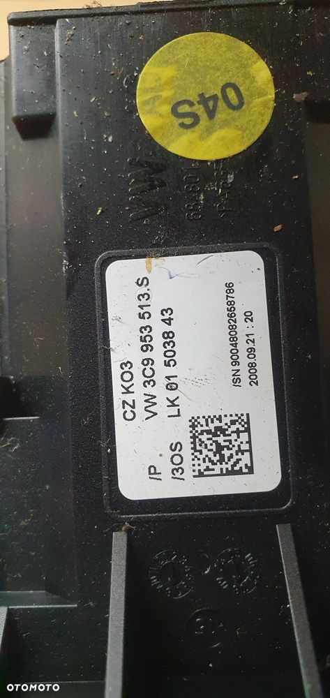 Manetki przełącznik zespolony pająk taśma VW Passat B6 3C9953507CL 3C9953513AG 3C0959653B 3C0953549BA - 13