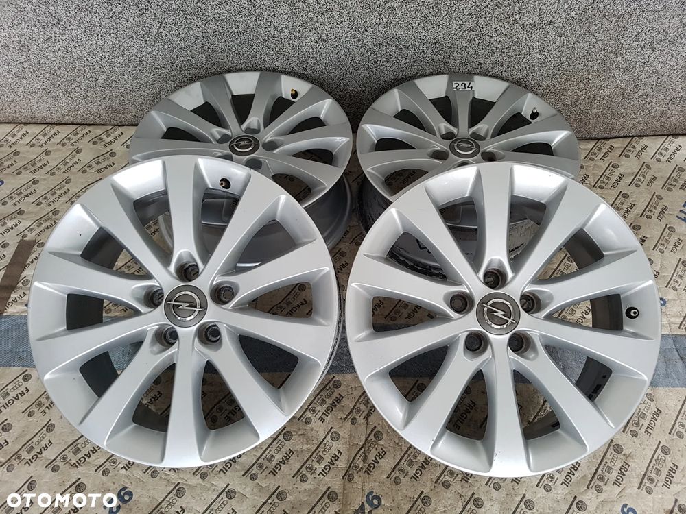 FELGI ALU ORYGINAŁ OPEL ZAFIRA B VECTRA C MERIVA B ASTRA H 5X110  7JX17 ET35 - 13
