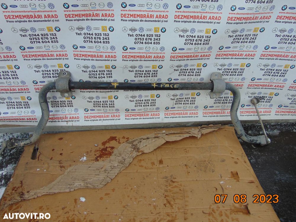 bara stabilizatoare fata Jaguar f Pace Range rover Velar bara torsiune fata f pace velar - 1