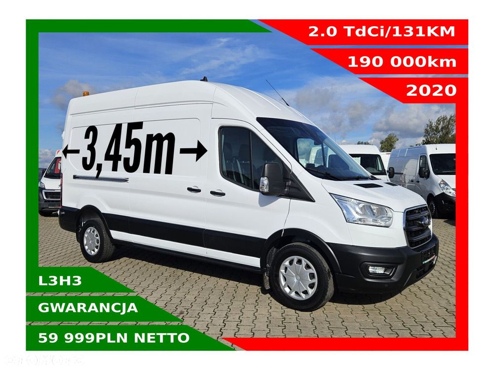 Ford transit L3H3 *59999zł NETTO* 2.0TdCi/131KM - 1