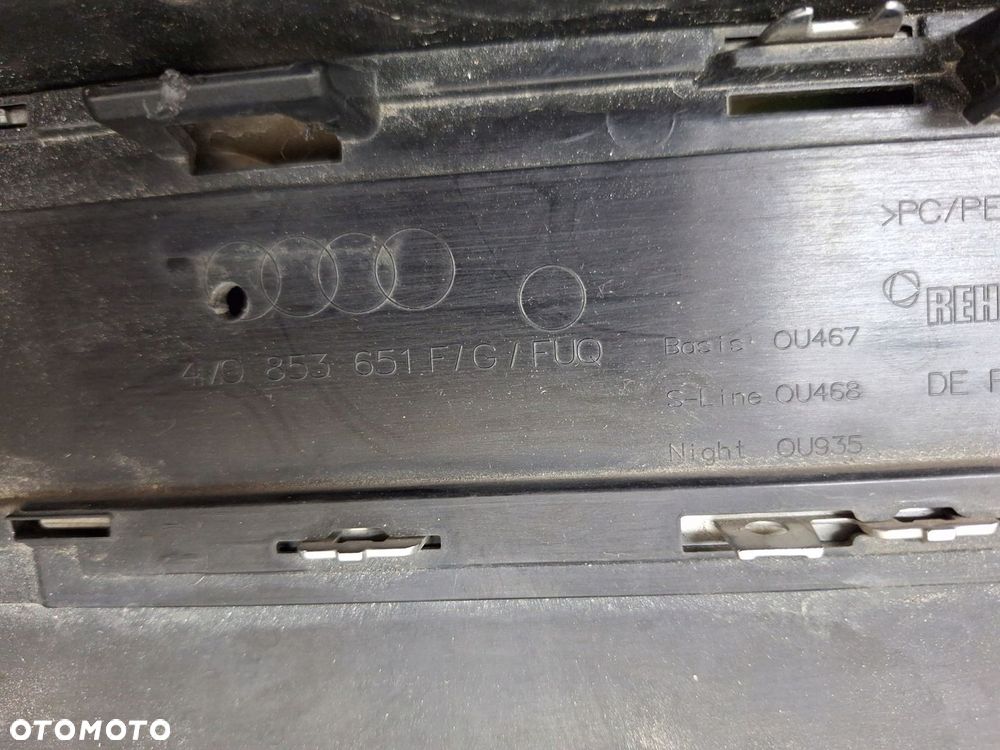 ZDERZAK AUDI Q7 4M 4M0 2014-2019 PRZED LIFTEM S-LINE LIFTINGIEM OE ORYGIN - 13