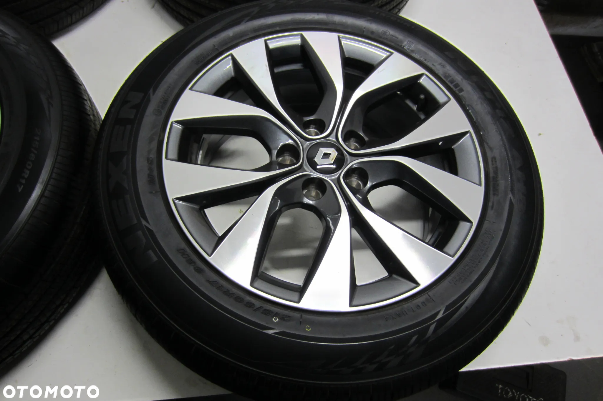 Felgi koła Aluminiowe  17 DACIA DUSTER RENAULT CAPTUR II ARCANA KADJAR KOLEOS ORYGINAŁ 215/60 R17 - 11