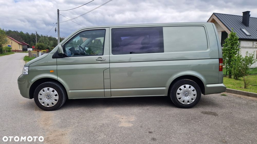 Volkswagen TRANSPORTER T5 Klima Elektryka Tempomat Navi Kamera Dubel Kabina 6os Brygadówka - 27