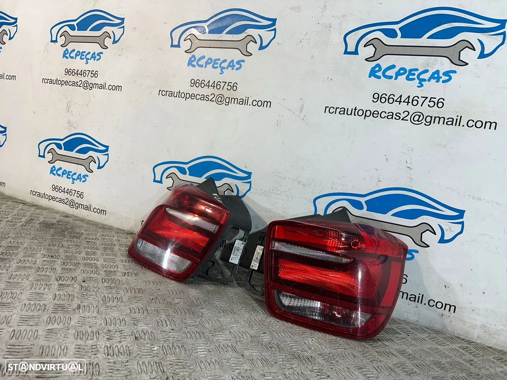 .Farolins Tras Traseiros Esquerdo Direito Originais BMW Serie 1 F20 5 portas F21 2 portas 2011 - 2019 - 4