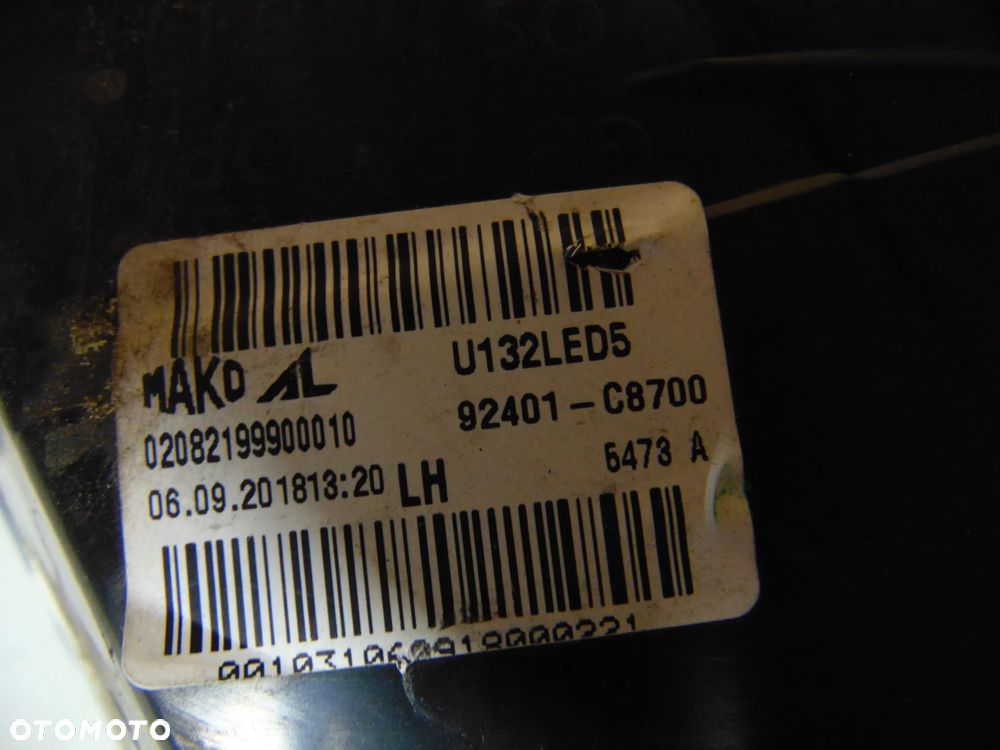 LAMPA LEWA TYŁ LED HYUNDAI I20 II LIFT 92401-C8700 - 3