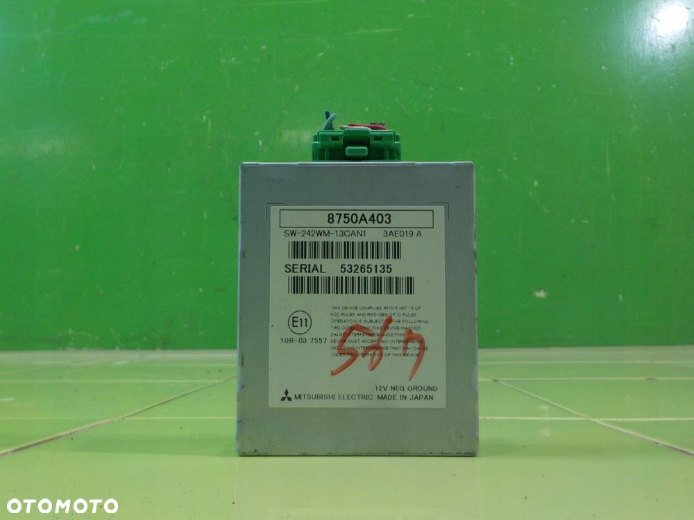 MITSUBISHI OUTLANDER III 2.0 B 15r 5D modul sterownik nawigacji 8750A403 - 1