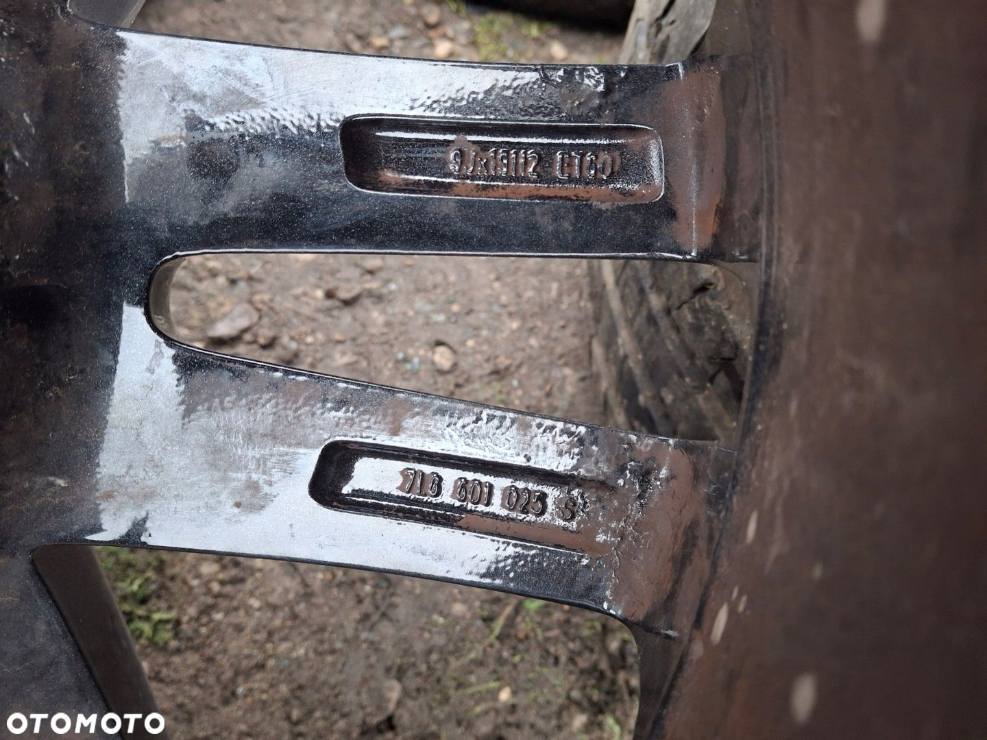 VW TOUAREG 7L6 KOŁA FELGI ALUMINIOWE 19 9Jx19 ET60 7L6601025S 275/45 ZR19 - 6