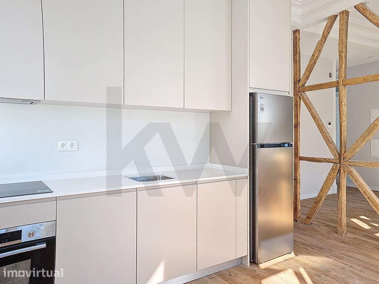Apartamento T2 junto ao Jardim de Paço de Arcos com vista de mar - Grande imagem: 4/18