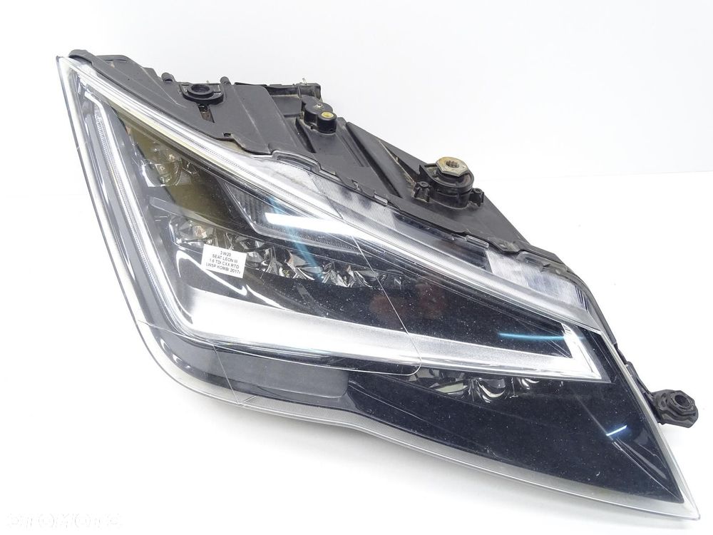 LAMPA REFLEKTOR PRAWA PRAWY PRZEDNIA LED 5F2941008D SEAT LEON III 5F - 3
