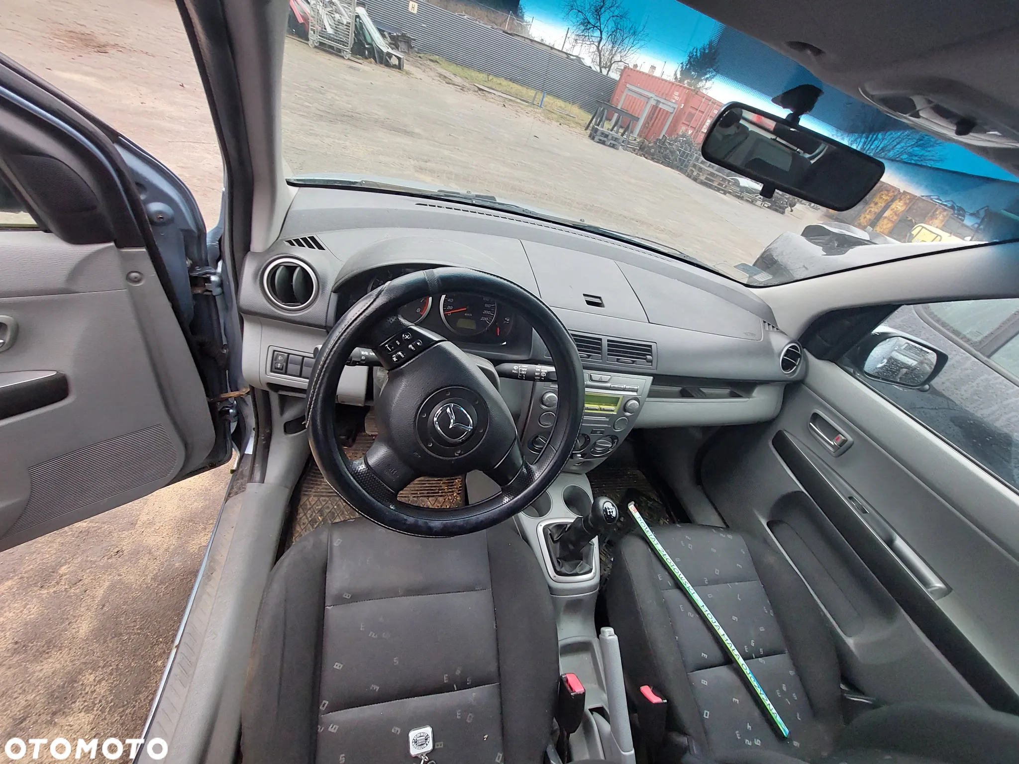 MAZDA 2 2004 r. 1,4 benz na części drzwi szyby lusterko klapa maska lampy zamek klamka - 5