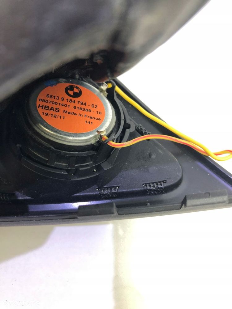 BMW F10 F11 GŁOŚNIK WYSOKOTONOWY LOGIC7 HARMAN 9184794 - 3