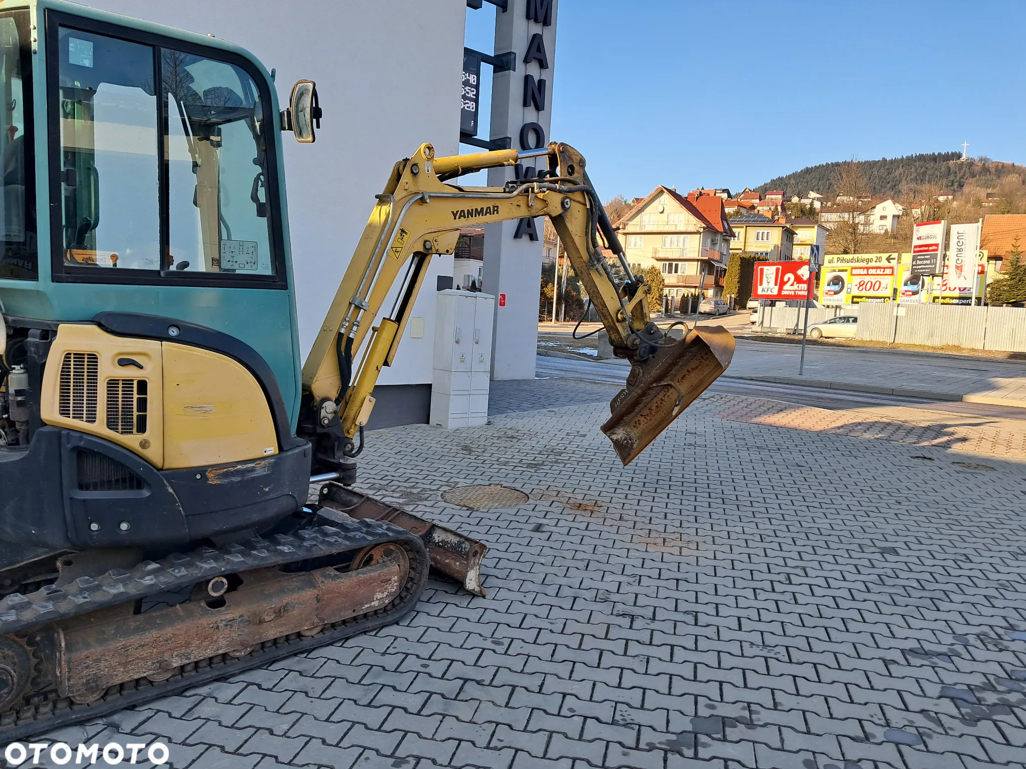 Yanmar VIO 25-4 WAGA 2.8t ton hydrauliczna skarpówka 2015 rok szybkozłącze - 2