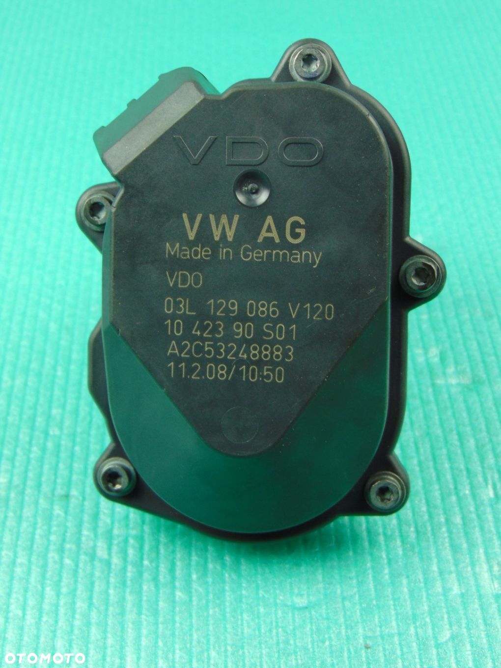 Kolektor ssący nastawnik 2,0TDI 03L129086 V120 Audi A4 B8 A6 C7 ORYGINAŁ - 1