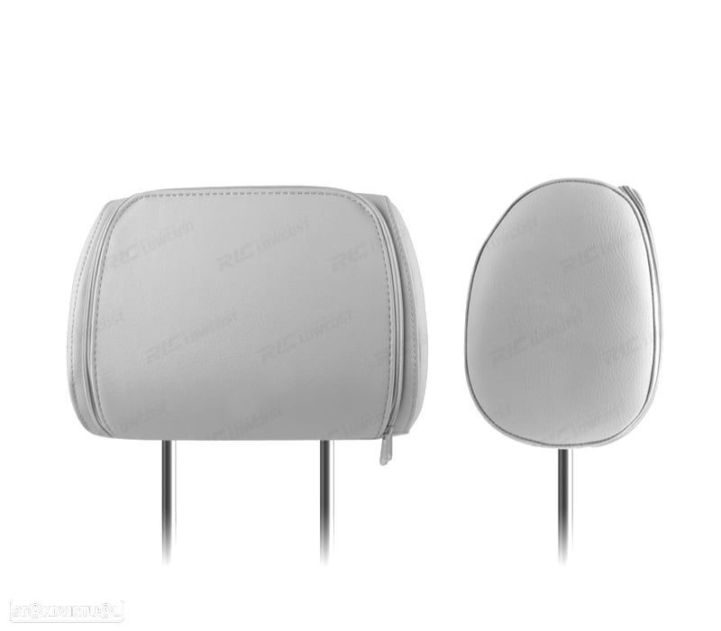 ENCOSTO DE CABEÇA MULTIMEDIA 7 PULGADAS HD USB SD COR EM CINZA - 2