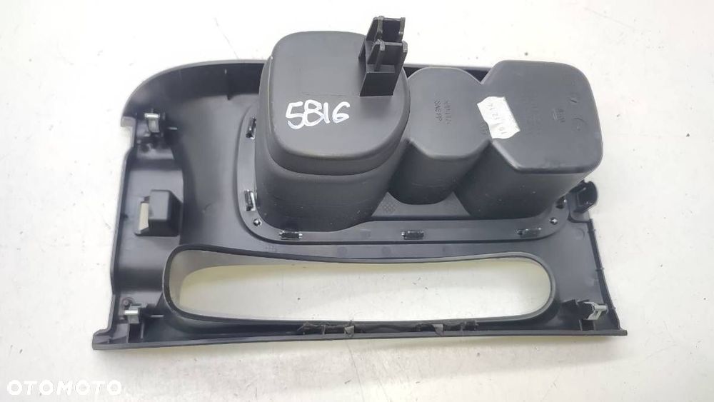 UCHWYT NA NAPOJE SCHOWEK TUNEL NISSAN PULSAR EUROPA CZARNY CHROM CUPHOLDER - 5