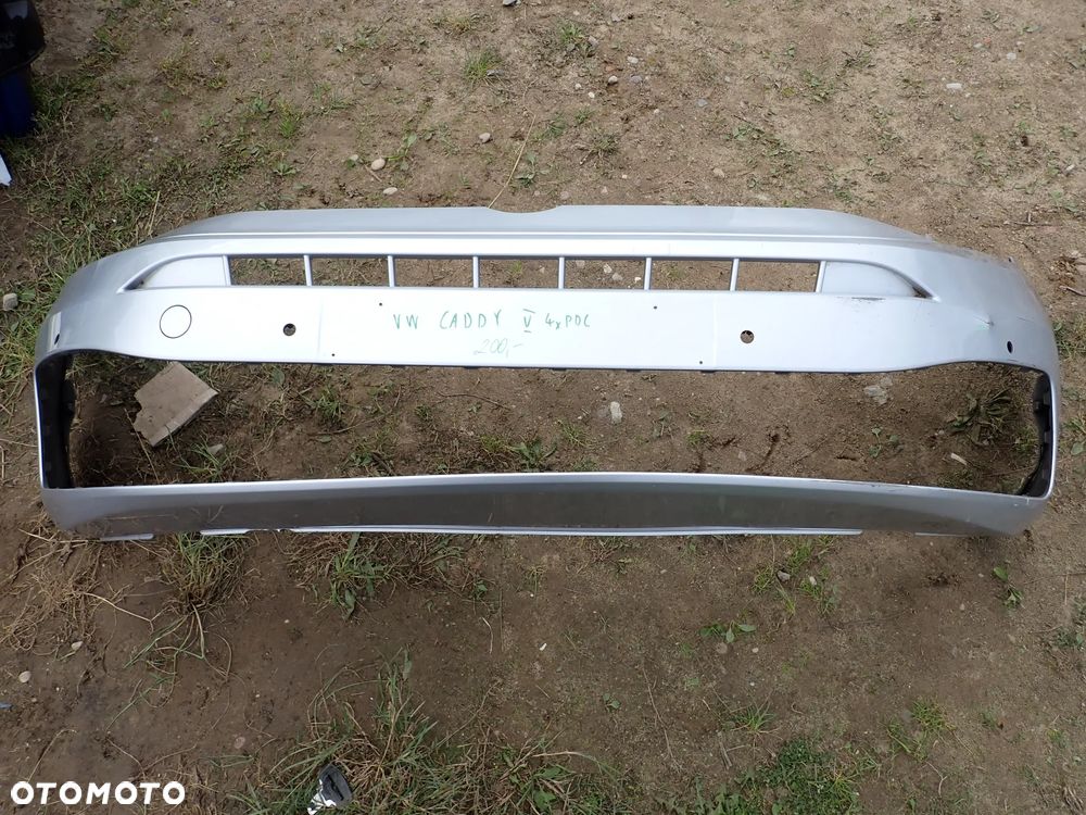 VW CADDY V ZDERZAK PRZÓD PRZEDNI 4xPDC - 1