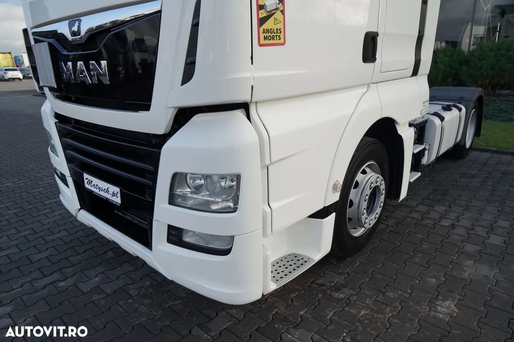 MAN TGX 18.460 / MEGA / PLATĂ JOSĂ / SCAUN REGLABIL / NAVIGAȚIE - 11