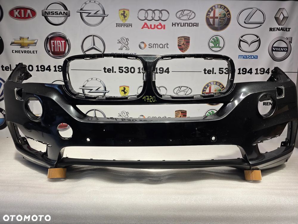 BMW X5 F15 13- ZDERZAK PRZEDNI PRZÓD NA SPRYSKI + 4xPDC , NR 51117294480 / 7294480 + 51117294481 / 7294481 , NR AUKCJI NZ1720 - 1