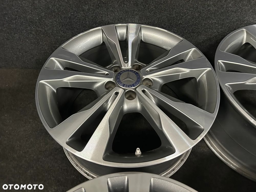 Alufelgi Mercedes C-Klasa W205, W204, E-Klasa W212, V-Klasa 18 cali 5x112 4szt. Ładne z czujnikami! - 12