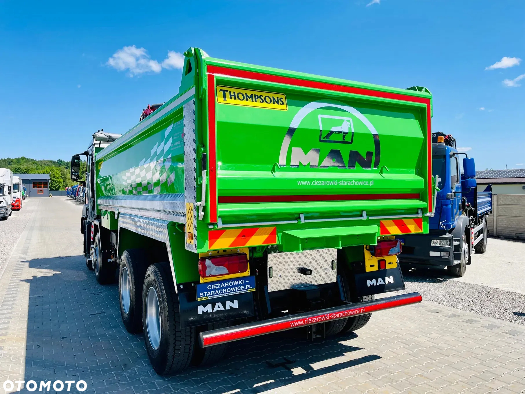MAN MAN TGS TGX 35.400 // 8x4 // E5 // wywrotka kiper + HDS z czerpakiem / - 20