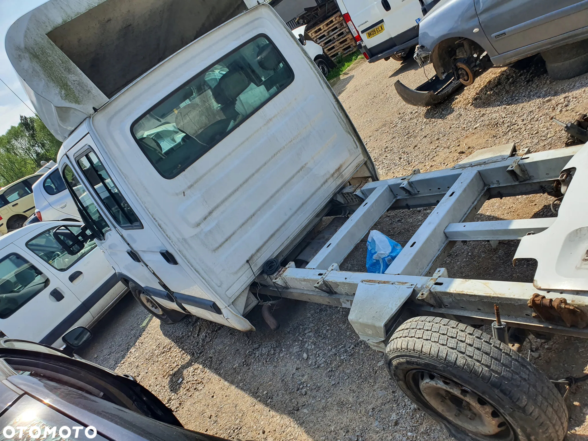 renault master II lift maska zderzak lampa grill błotnik drzwi zbiornik paliwa szyba lusterko klamka - 3