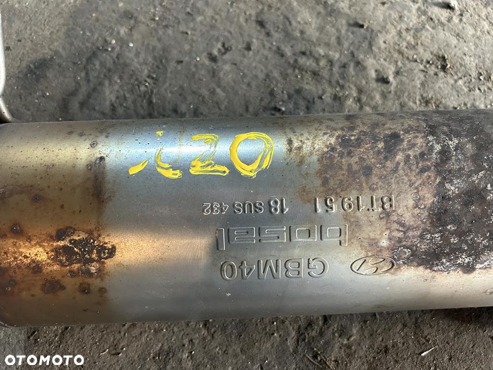 Tłumik kompletny Hyundai i20 II  1.0 b tgdi - 2