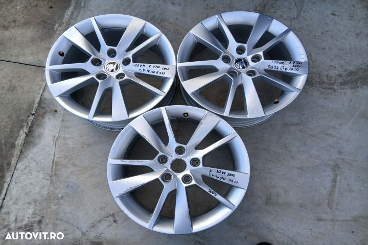 Janta aliaj 17 5E0601025CC 5E0601025BG 7JX17H2 ET49 5E0601025CC 5E060 - 2