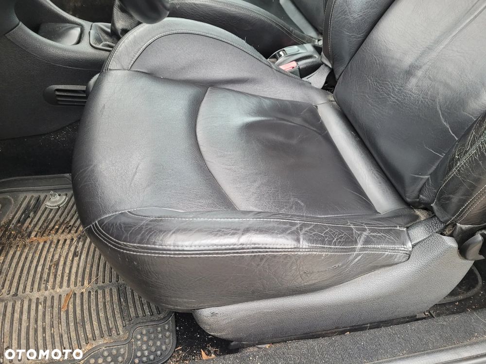 Fotel kierowcy pasażera kanapa Peugeot 206 CC Cabrio 2004r skóra - 3