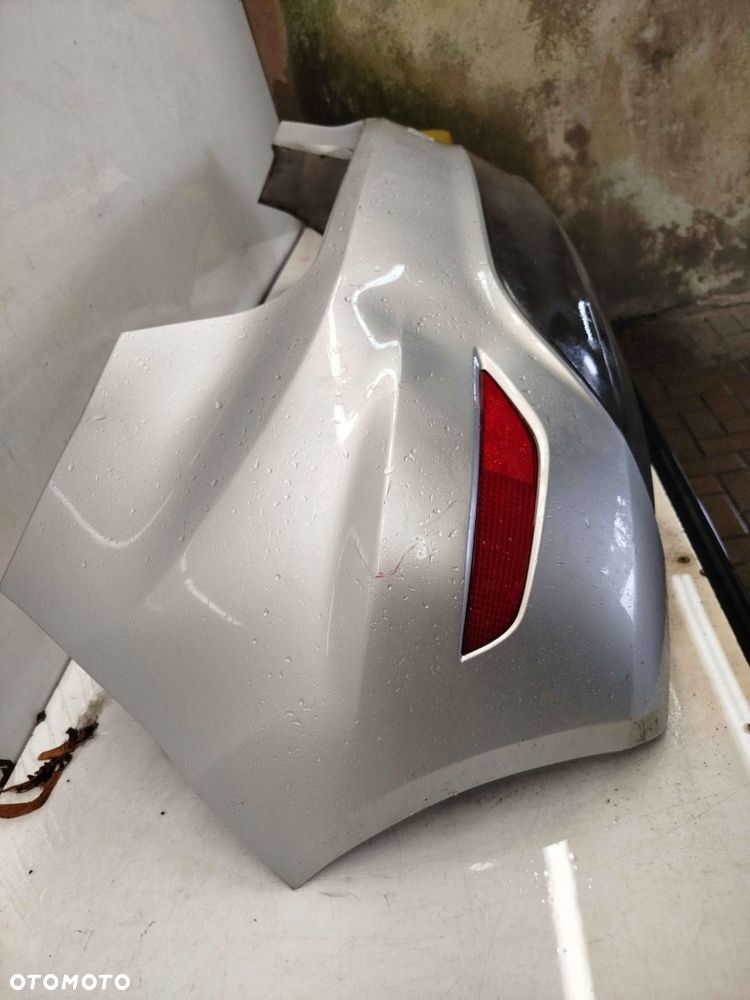 ^ ZDERZAK TYŁ TYLNY FORD FIESTA MK.7 7 VII MOONDUST SILVER SREBRNY - 2