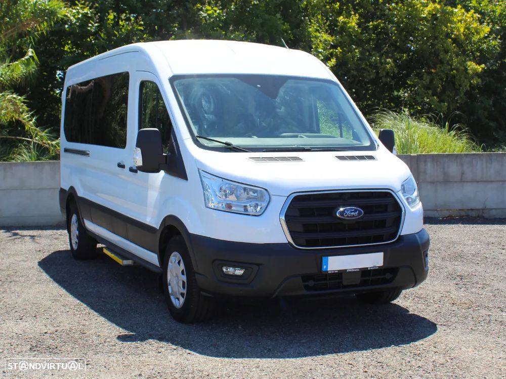 Ford Transit 9 Lug c/Plataforma Elevatoria Especial 2.0 TDCI e IVA - 2