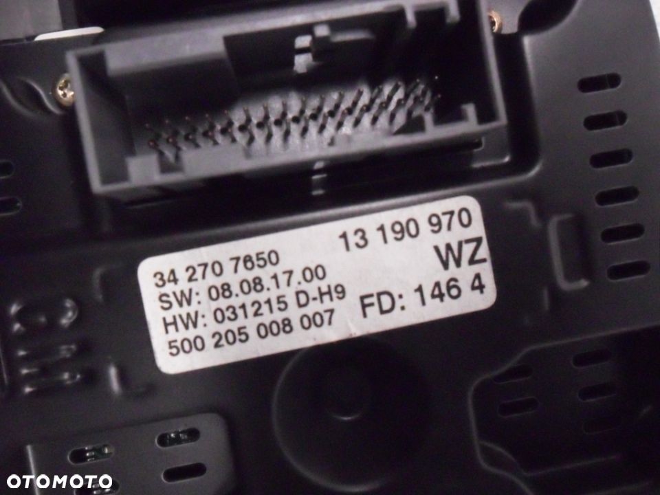 OPEL VECTRA C HB 5D 02-05 KRATKA NAWIEWU ŚRODKOWA 13190970 WZ - 3