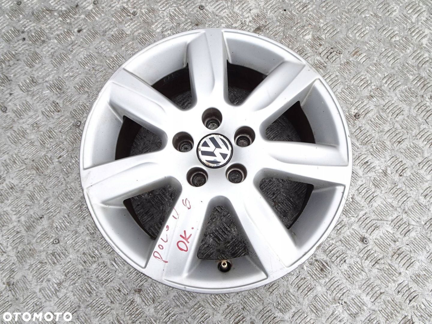 Alufelga Volkswagen Polo V 6R 15" 5x100 ET 40 - 1