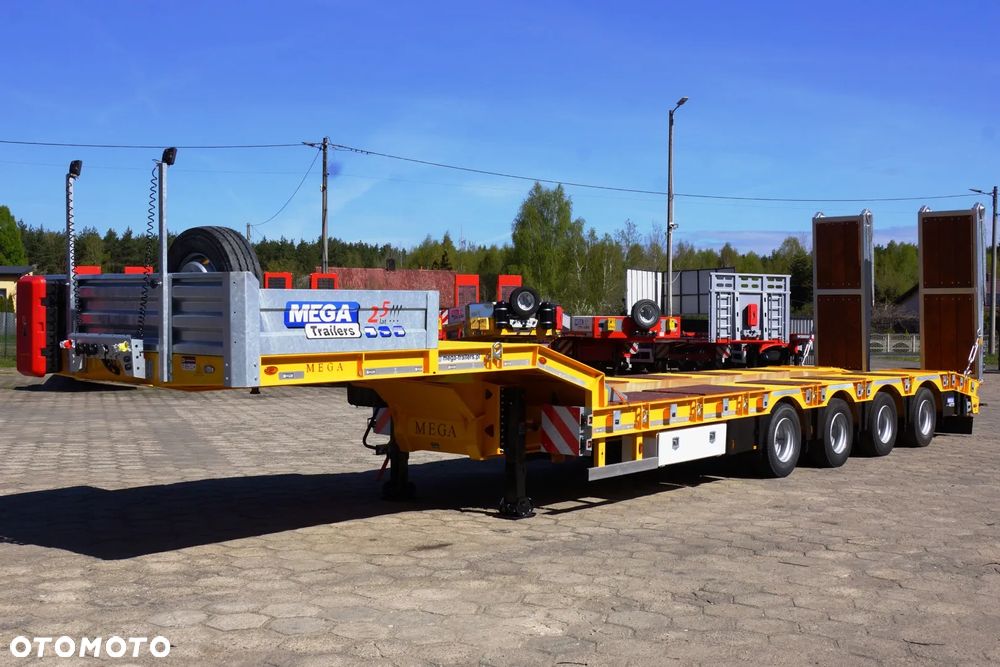 Inny 4 OSIOWA NACZEPA NISKOPODWOZIOWA - ZAGŁĘBIENIE NA ŁYŻKĘ KOPARKI - NAJAZDY HYDRAULICZNE - 8