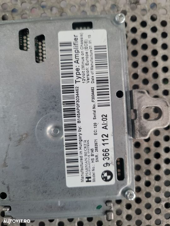 Amplificator Harman Becker Harman Kardon Bmw Seria F Mini Cooper One Clubman F54 F55 F56 F57 - 4