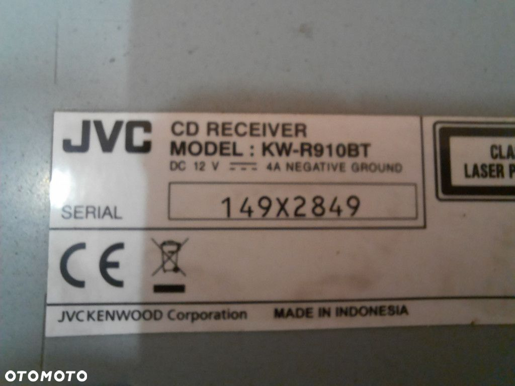 NISSAN PATHFINDER R50 99-04 RADIO ODTWARZACZ CD KW-R910BT VQ35DE - 5