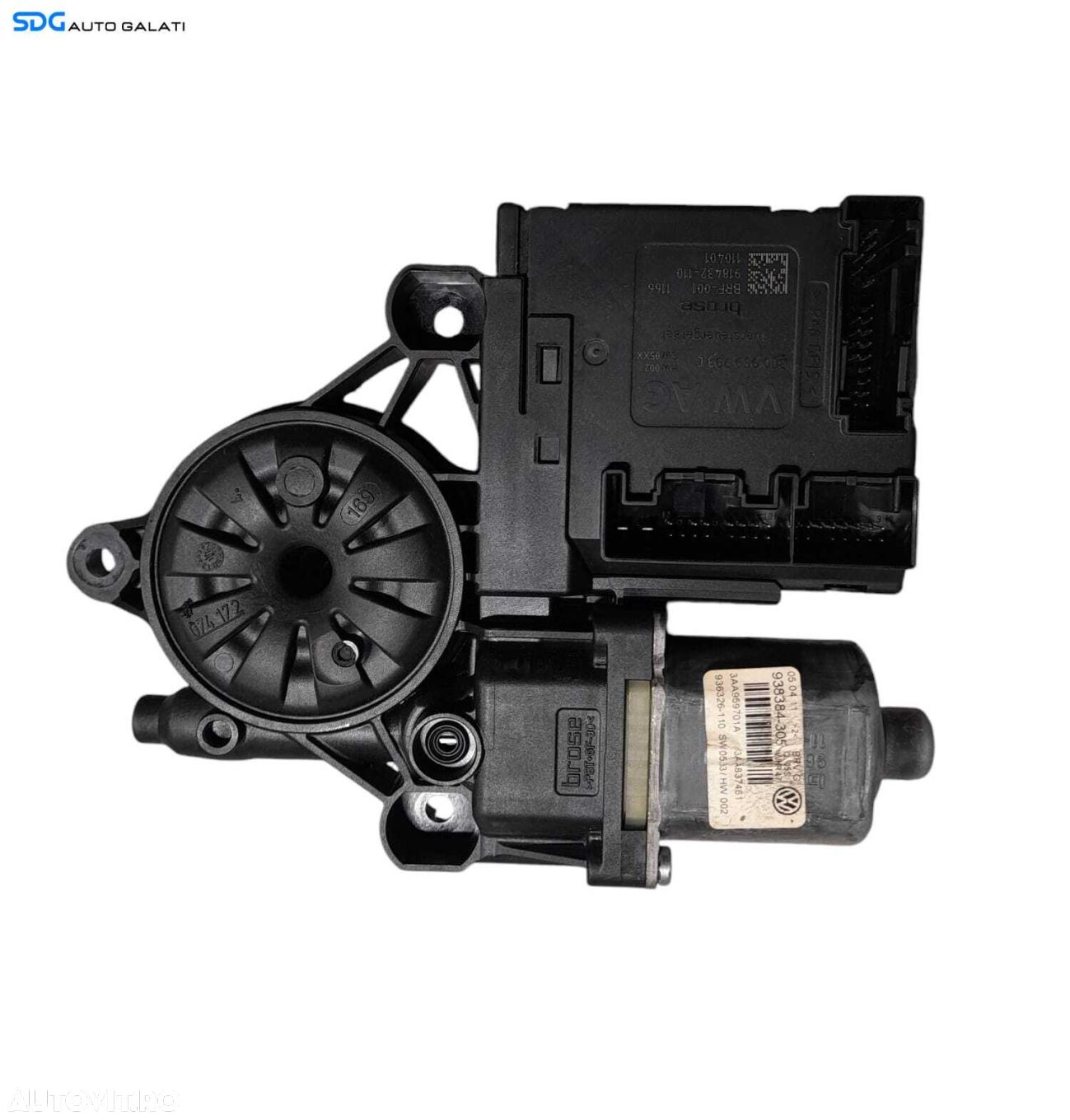 Motoras Macara Electrica de pe Usa Portiera Stanga Fata Volkswagen Tiguan 5N 2007 - 2015 Cod 3C0959793C 3AA959701A 938384-305 [N1194] - 1