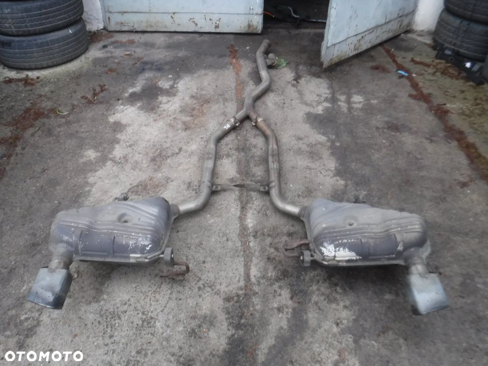Mercedes ML W164  tlumik wydech komplet 3.0 v6 tlumiki - 4